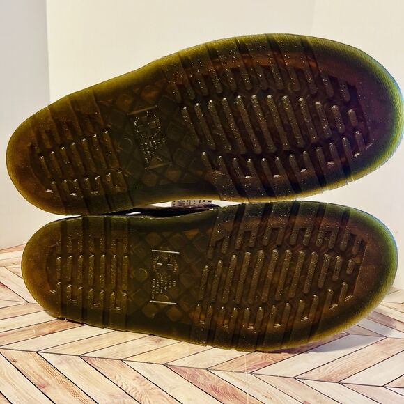 Dr Martens Jorge II Tumbled Nubuck Savannah Tan Leather M 11 W 12 Slingback Mule - Picture 8 of 8